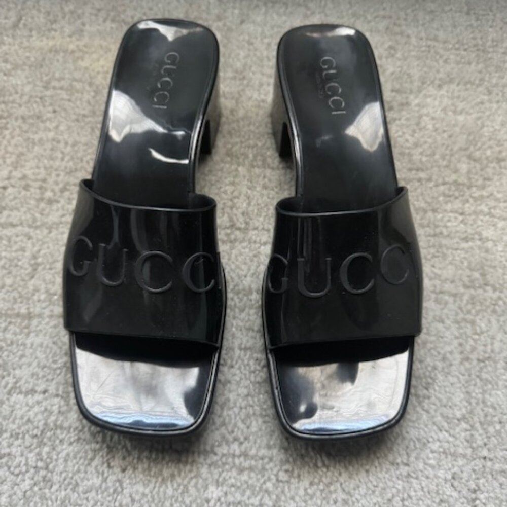 Gucci Rubber Mules - Picture 2 of 5
